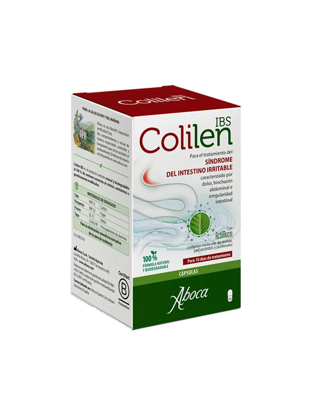 ABOCA Colilen IBS Frasco de 60 Cápsulas