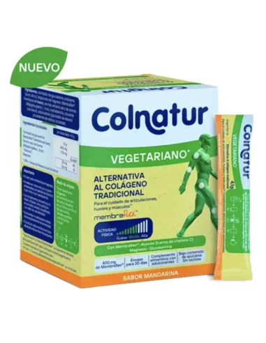 COLNATUR VEGETARIANO 4,1 G SABOR MANDARINA 30 SOBRES