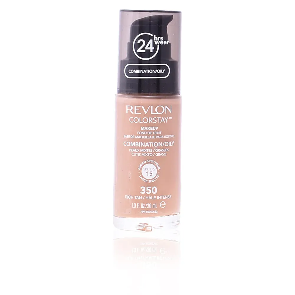 Colorstay Combination/Oily Skin #350 Rich Tan 30 ml