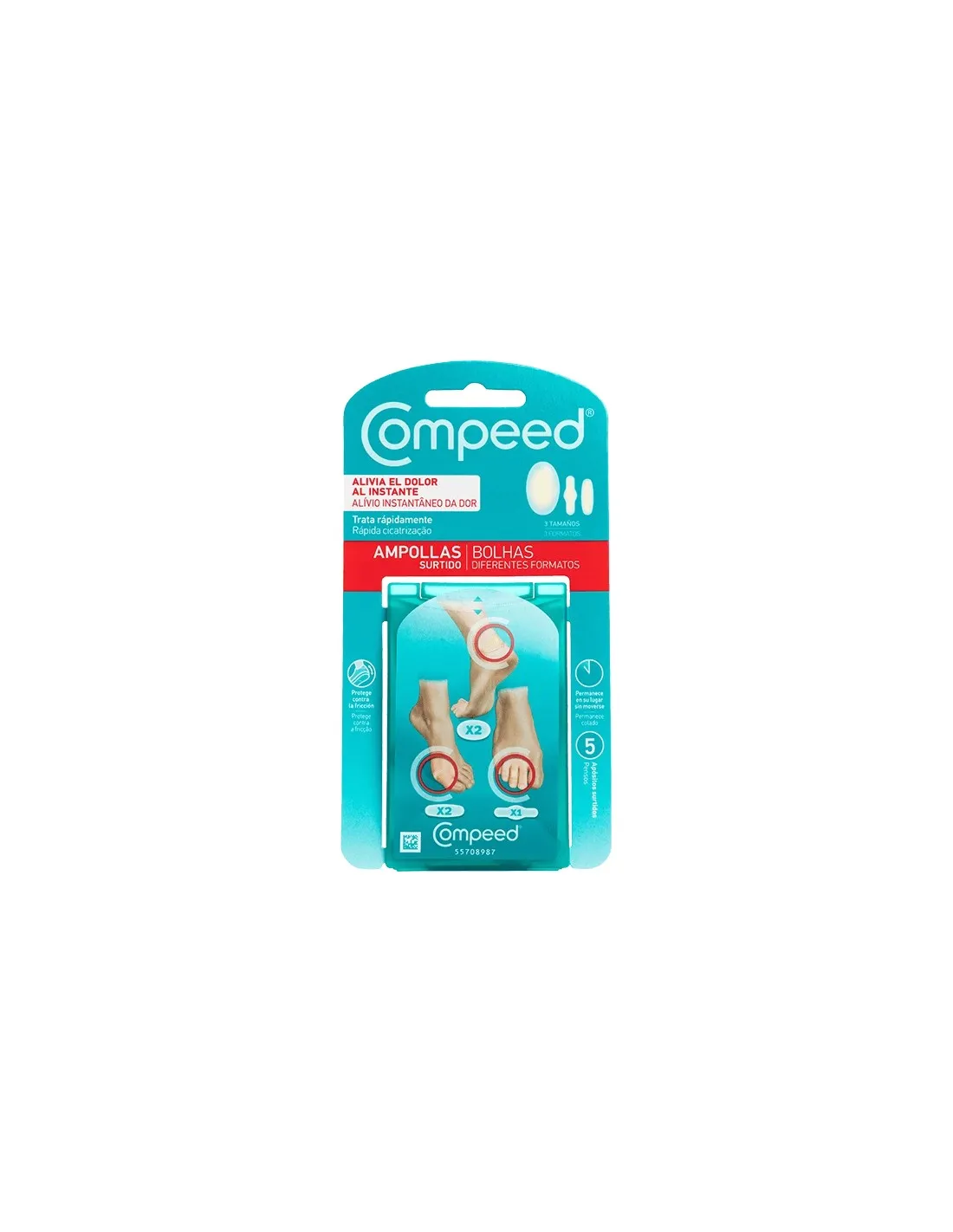 Compeed Ampollas Surtido 5 Apósitos