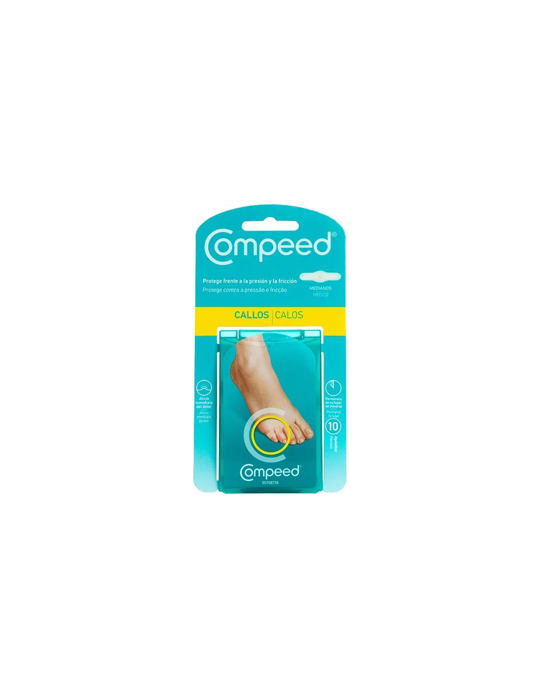 Compeed Callos Medianos 10 Apósitos