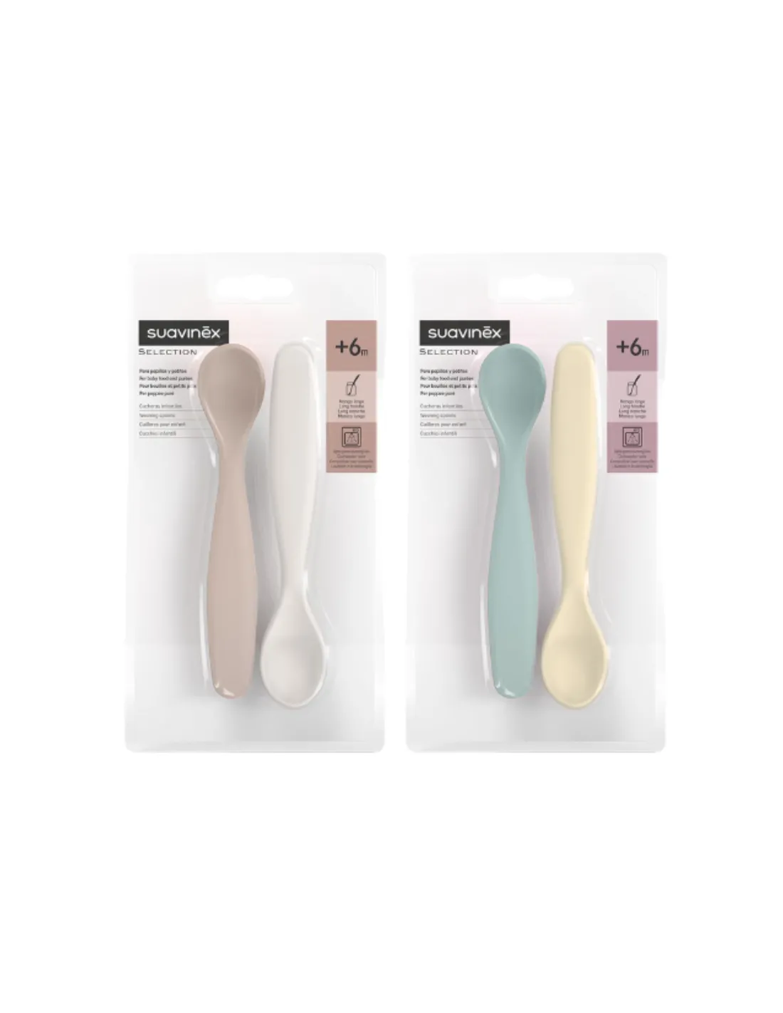SUAVINEX Cucharas Infantiles +6 Meses