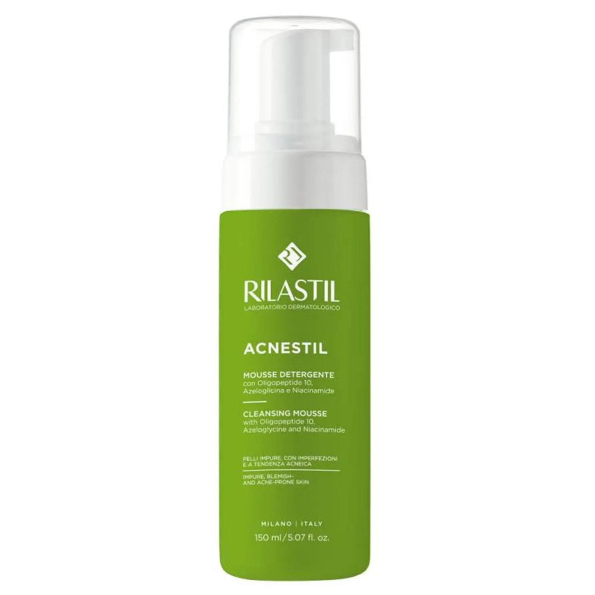 Rilastil Acnestil Mousse Limpiador Facial 150ml