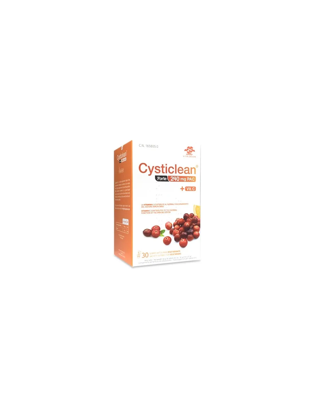 Cysticlean Forte 240mg Pac 30 Sobres