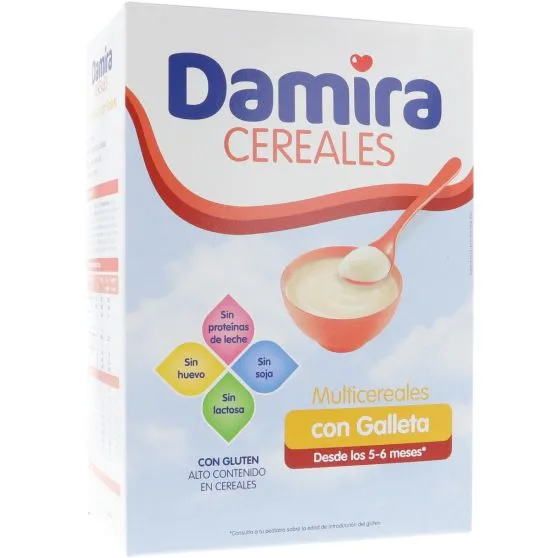 Damira Multicereales con Galleta 5-6 Meses 600 gr