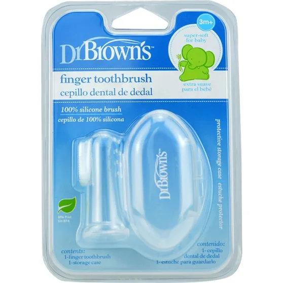 Dr. Browns Cepillo dental de dedo (silicona)