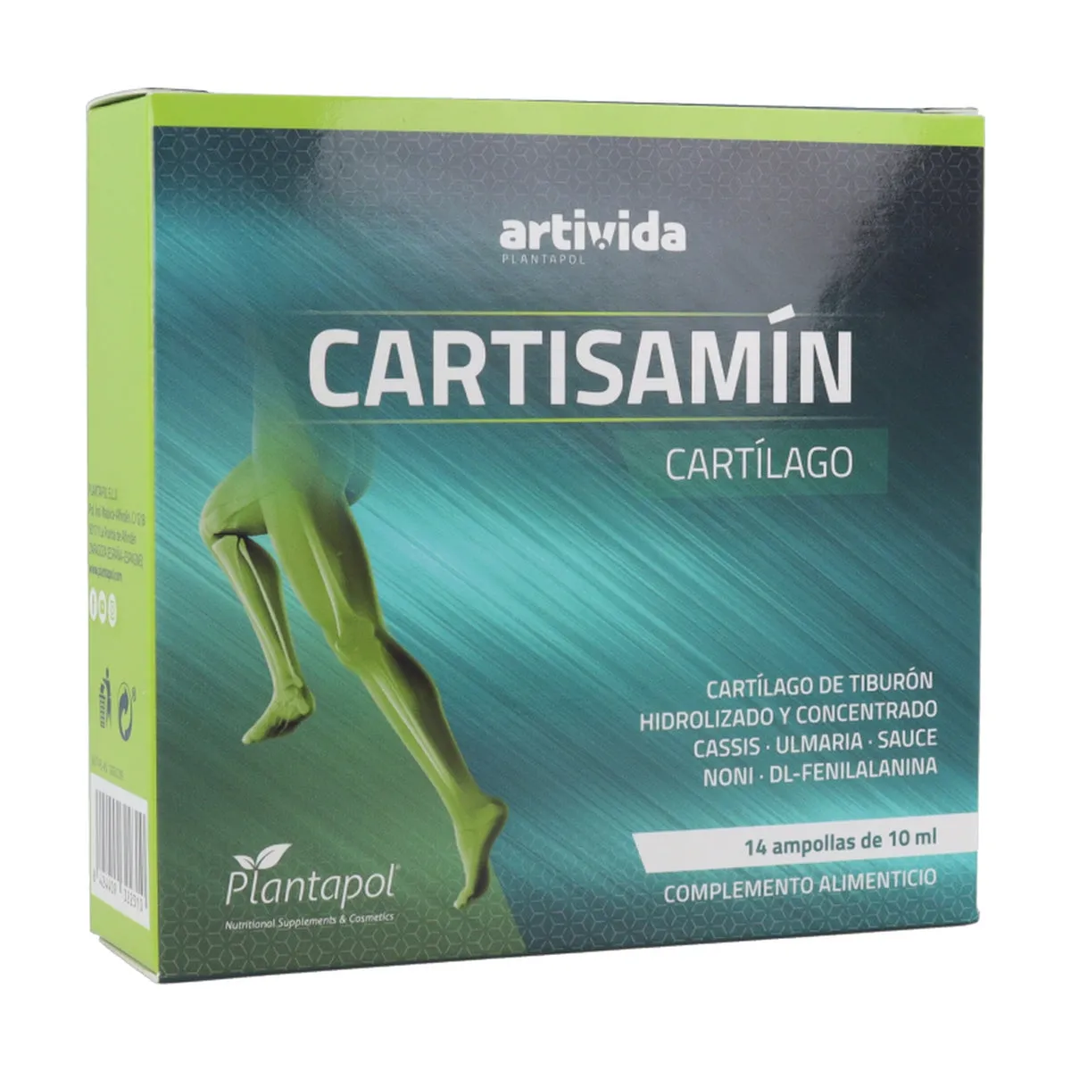 CARTISAMIN - CAJA 14 AMPOLLAS UNICADOSE - PLANTAPOL