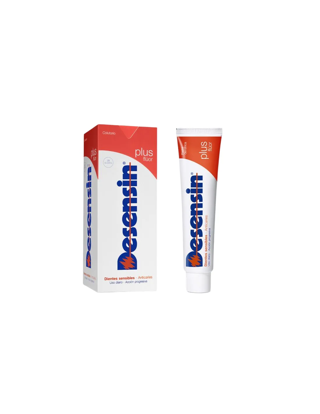 Desensin Pack Plus Flúor Pasta Dental 125 ml + Colutorio 500 ml