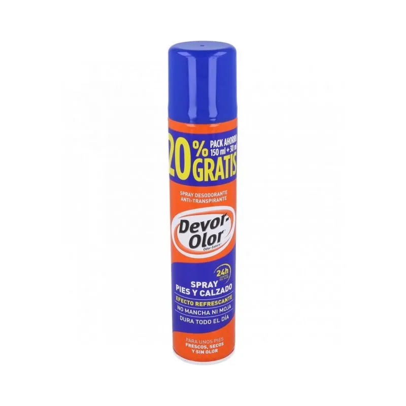 Devor Olor Spray Desodorante Antitranspirante PIes y Calzado 180ml