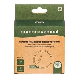 DISCOS DESMAQUILLANTES BAMBU algodon negro 6uds.