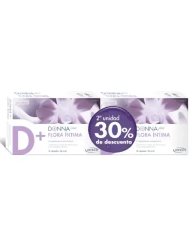 DONNA PLUS FLORA INTIMA 14 CAPS DUPLO