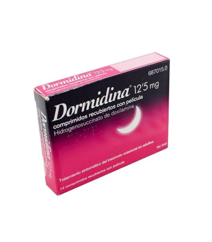 Dormidina 12.5 Mg 14 Comprimidos Recubiertos