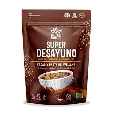 SUPER DESAYUNO cacao y avellanas 360gr. BIO SG VEG