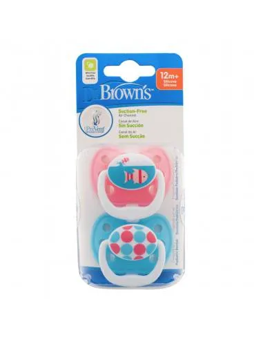 DR BROWN S CHUPETE PREVENT CLASSIC +18M