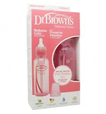 Dr Browns Biberon Rosa Boca Estrecha Pack Duplo