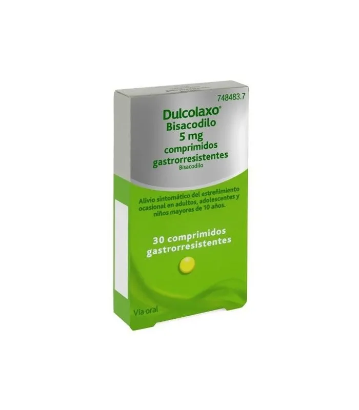 Dulcolaxo Bisacodilo 5 Mg 30 Comprimidos