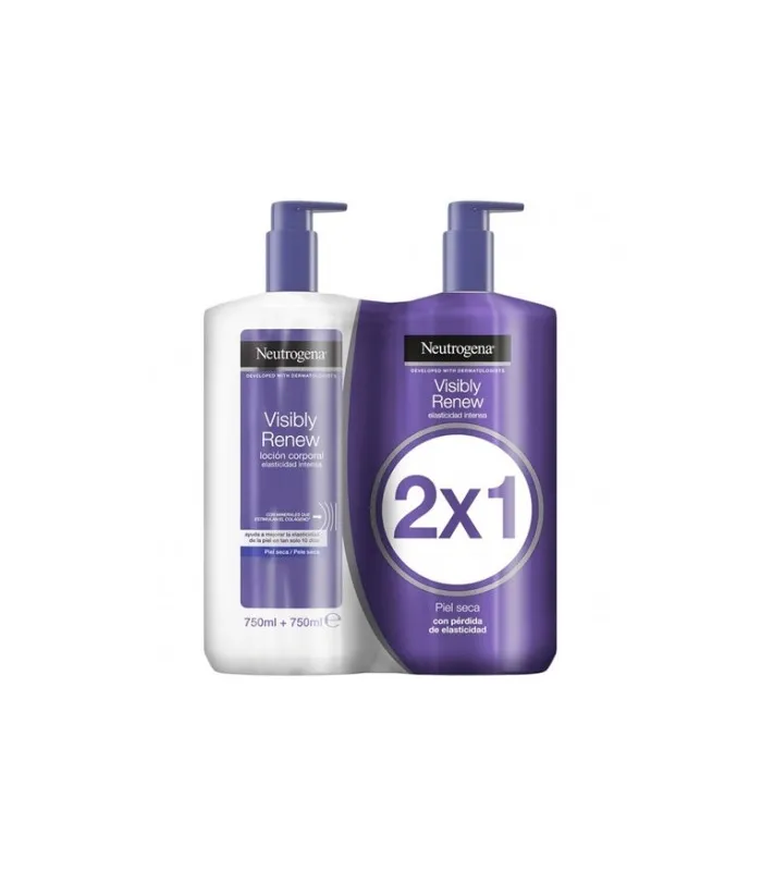 Neutrogena Visibly Renew Locion Corporal Elasticidad Intensa Duplo 2X750 ml