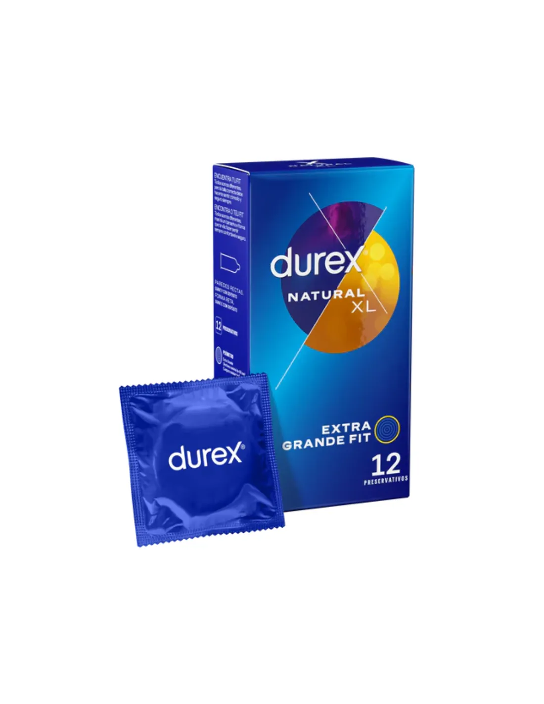 DUREX Natural XL 12 Preservativos