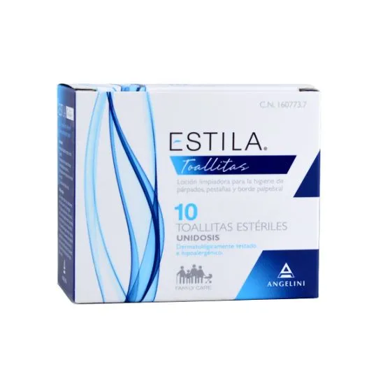 Estila Toallitas Estériles 10 Unidades