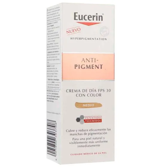 Eucerin Anti-pigment crema de día FPS 30 con color