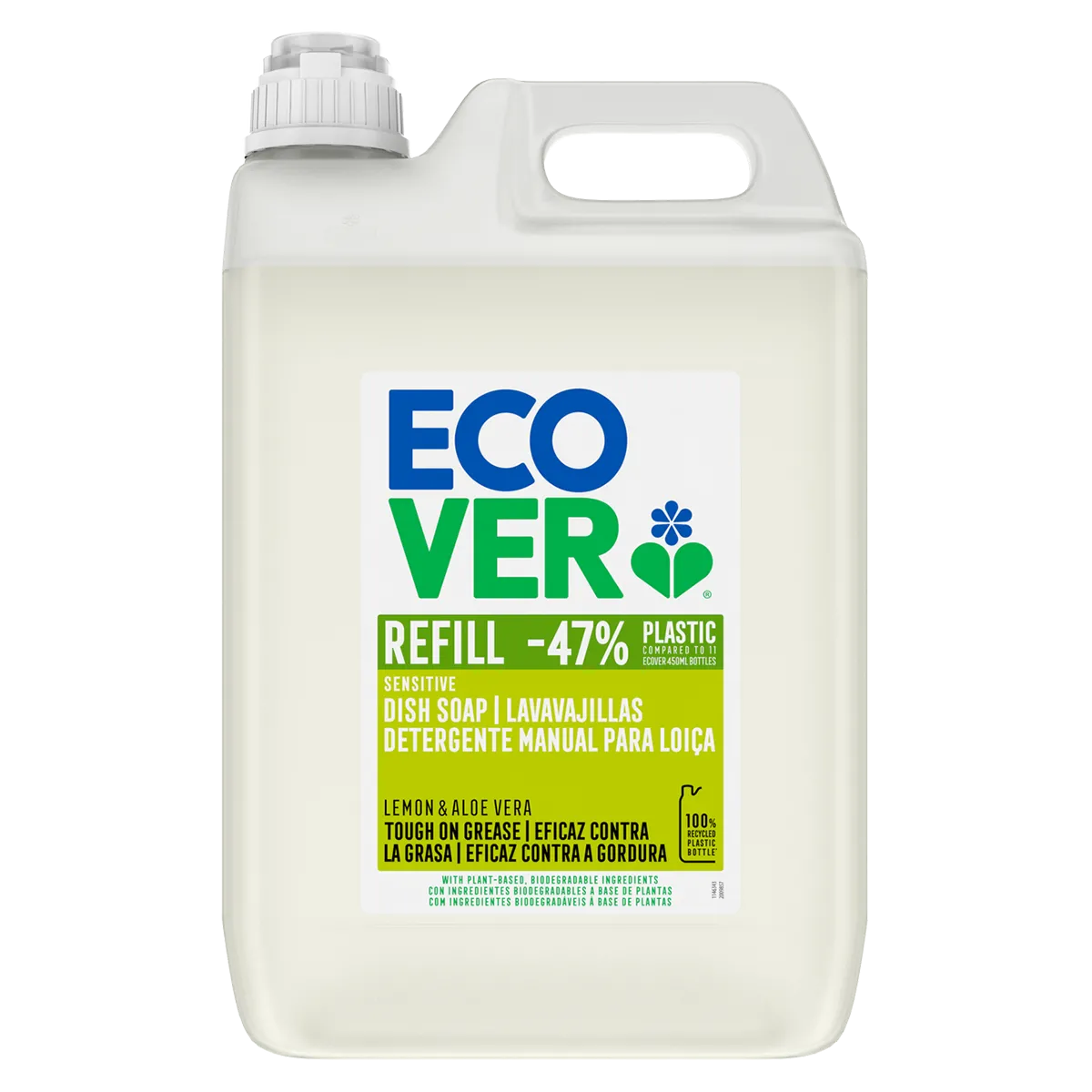 LAVAVAJILLAS DESENGRASANTE limon aloe 5l ECO VEGAN