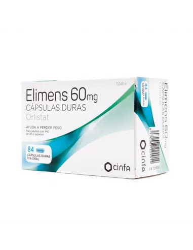 ELIMENS 60 MG 84 CÁPSULAS (ORLISTAT)