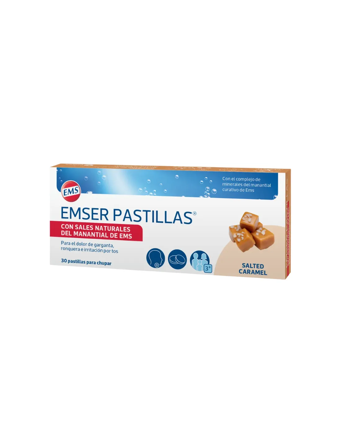 EMSER 30 Pastillas Sabor Salted Caramel