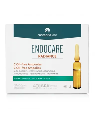 ENDOCARE C OILFREE 2 ML 30 AMPOLLAS