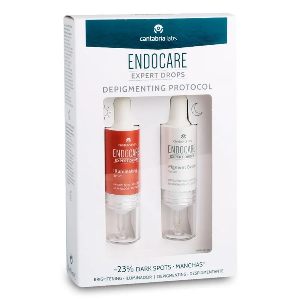 Endocare Expert Drops Depigmenting Protocol Serum Illuminating 1x10ml + Serum Pigment Balance 1x10ml