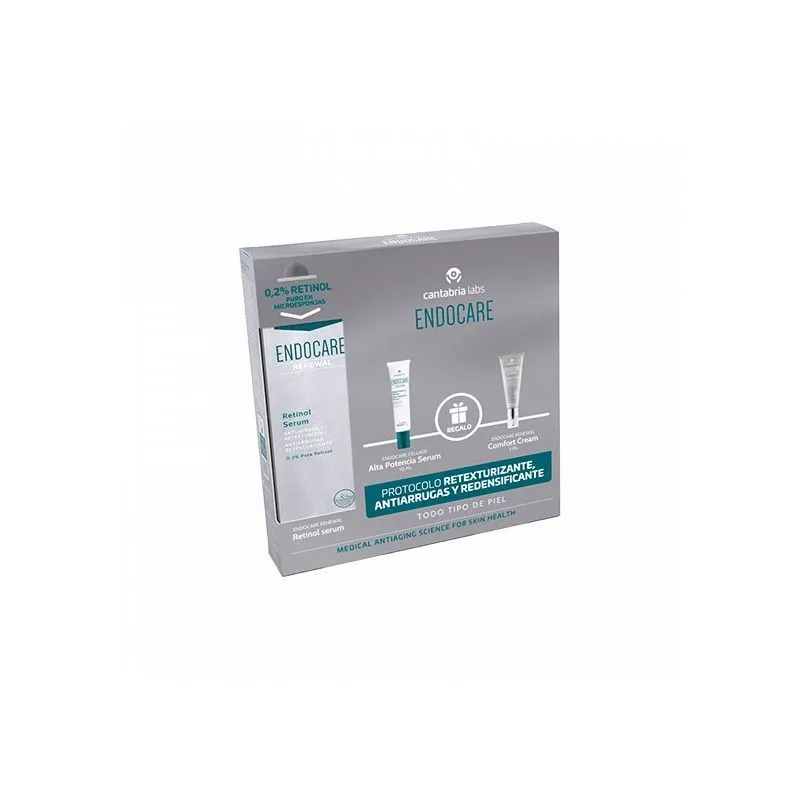 Endocare Pack Protocolo Retexturizante, Antiarrugas y Redensificante