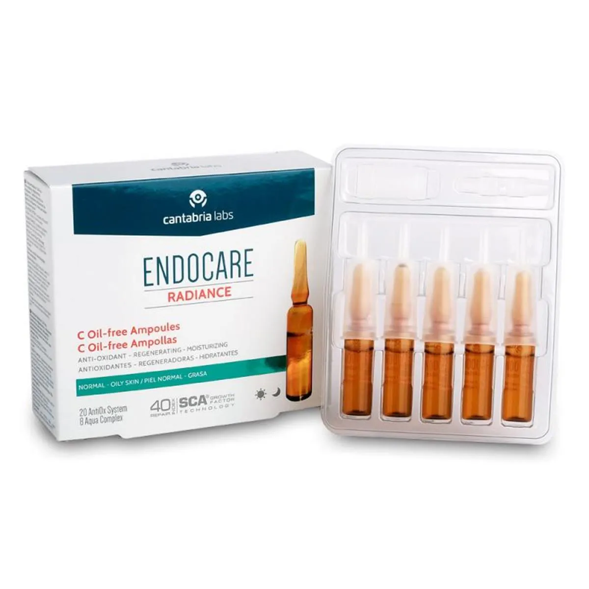Endocare Radiance C Oil Free Ampollas 10x2ml