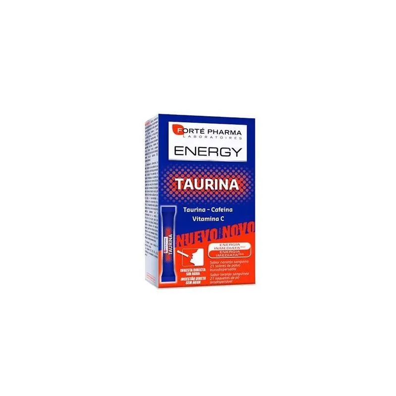 Energy Taurina Comprimidos Efervescentes 15