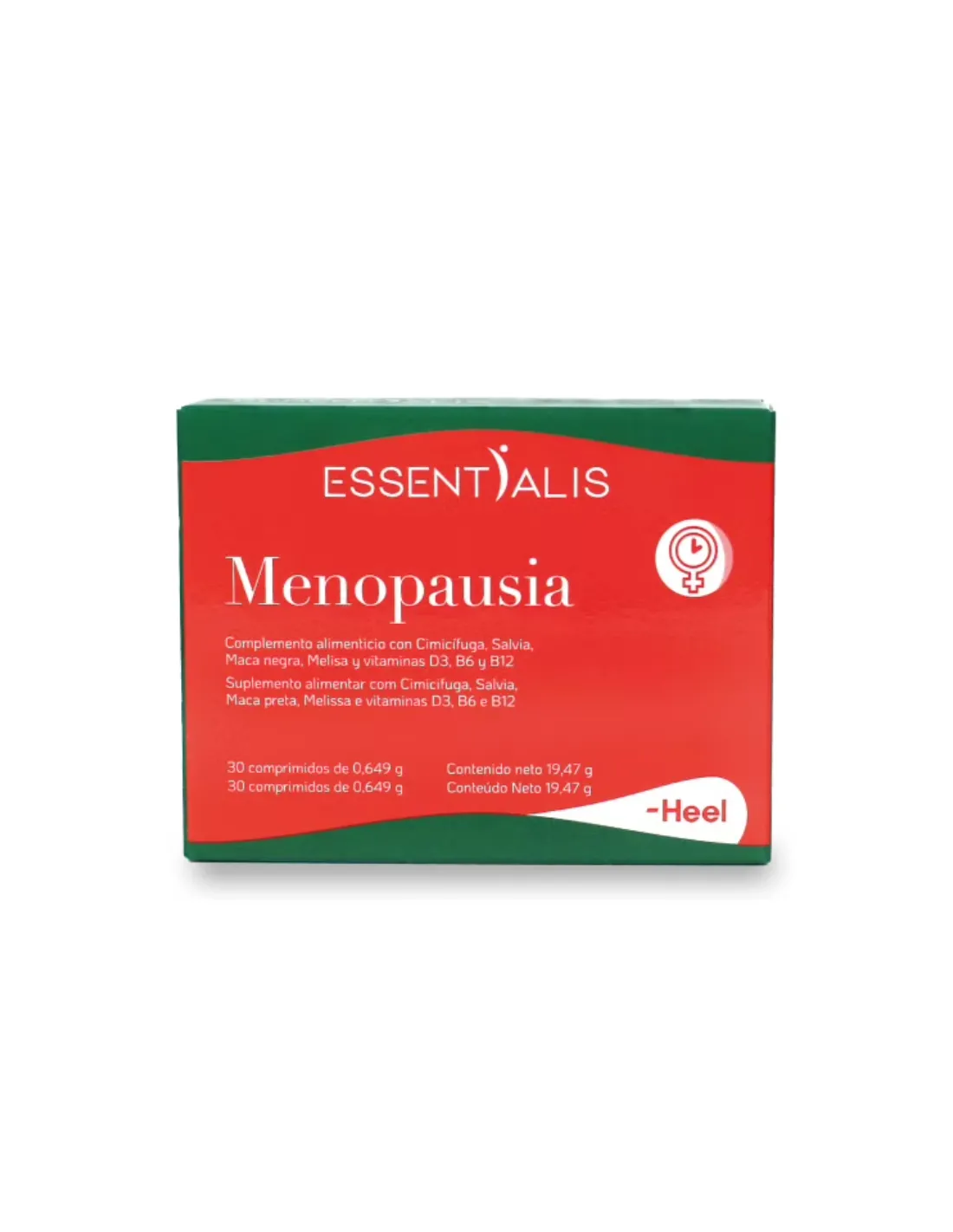 ESSENTIALIS Menopausia 30 Comprimidos