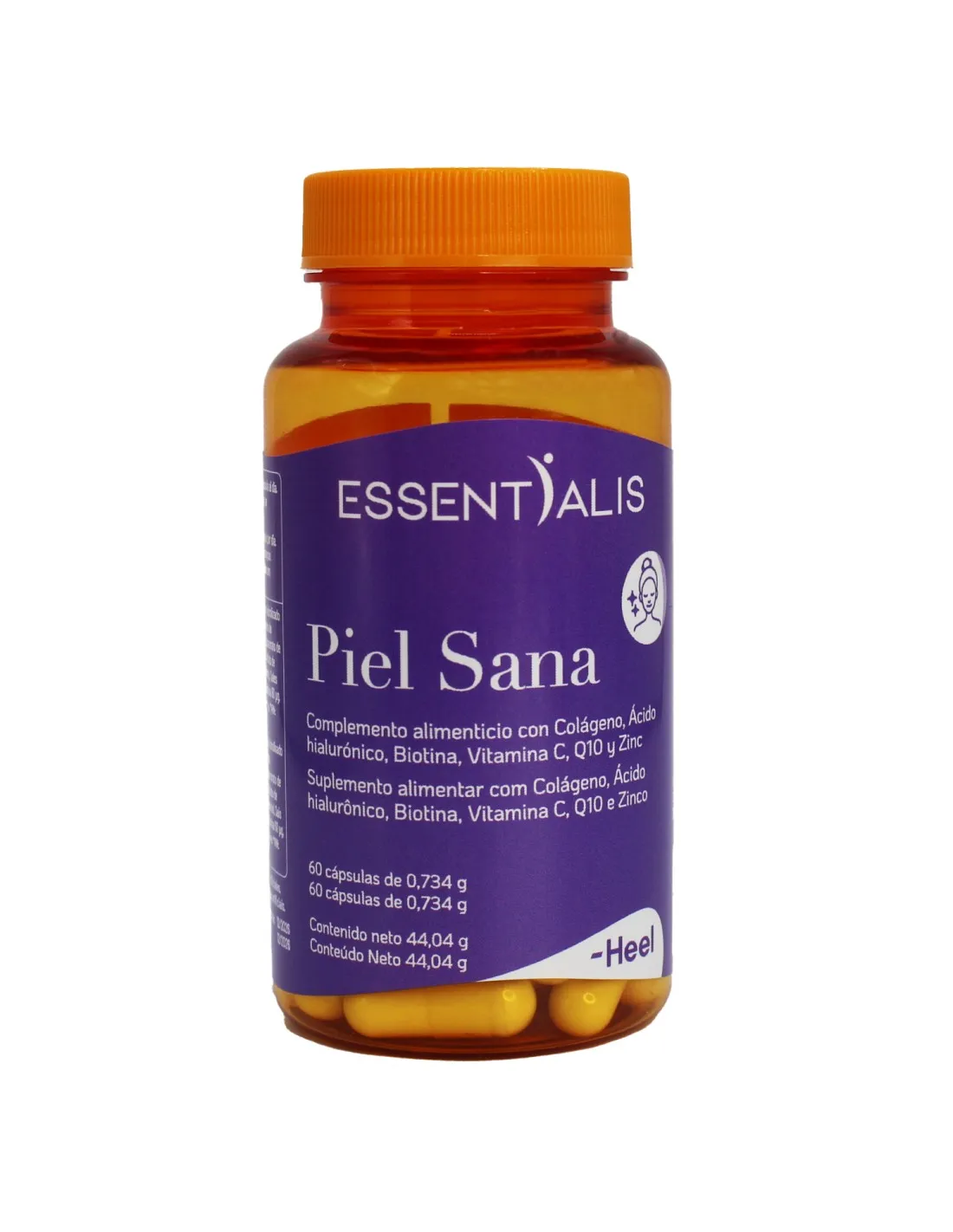 ESSENTIALIS Piel Sana 60 Cápsulas