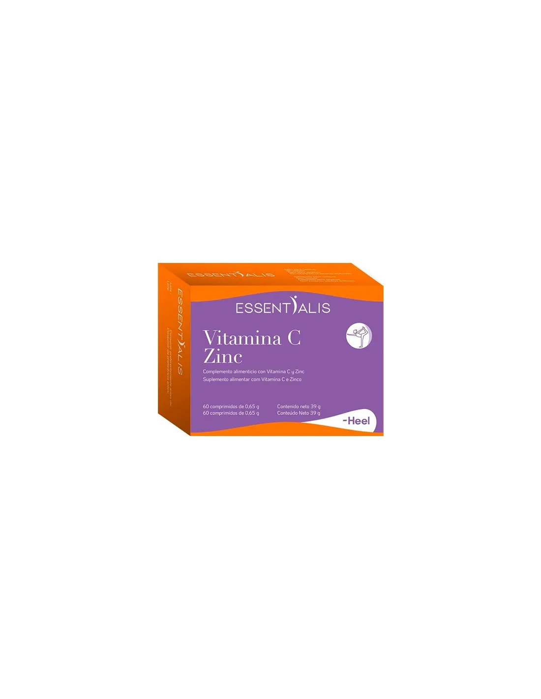 ESSENTIALIS Vitamina C Zinc 60 Comprimidos