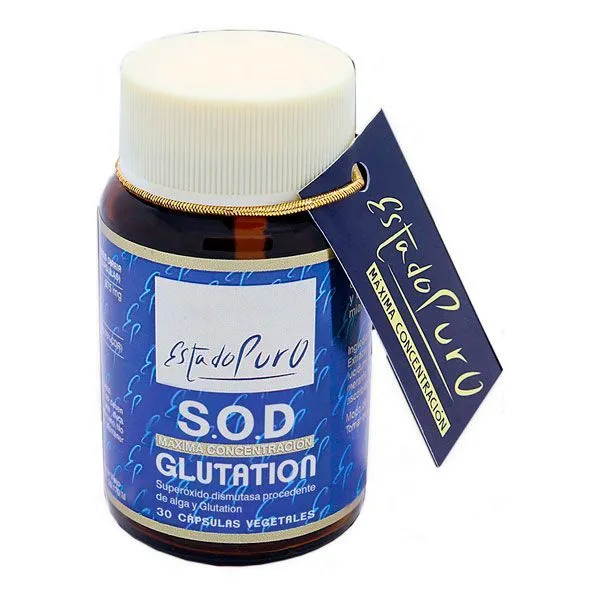 Estado Puro S.O.D. Glutation 30 caps Tongil