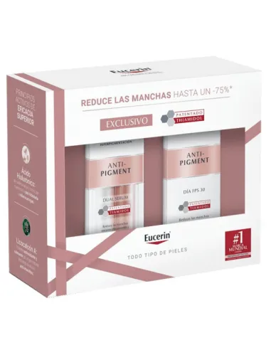 EUCERIN ANTI-PIGMENT SÉRUM DUAL 30ML+CREMA DE DÍA 50 ML COFRE