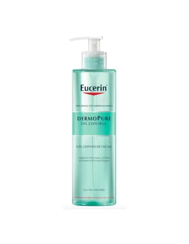 EUCERIN DERMOPURE OIL CONTROL GEL LIMPIADOR FACIAL 400 ML