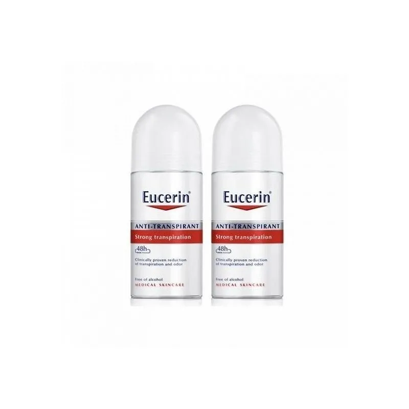Eucerin Duplo Desodorante Roll-on Antitranspirante 2 x 50ml