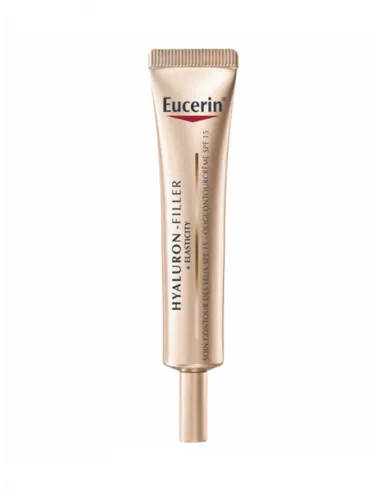 EUCERIN HYALURON FILLER + ELASTICITY SPF15 CONTORNO DE OJOS 15 ML