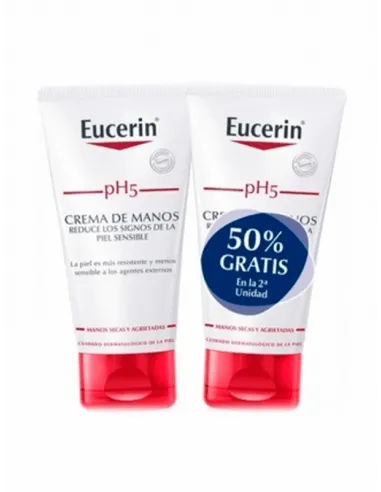 EUCERIN PH5 REPAIR CREMA MANOS DUPLO 75 ML