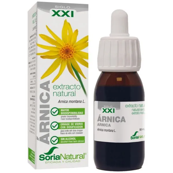 Extracto de Árnica 50ml Soria Natural
