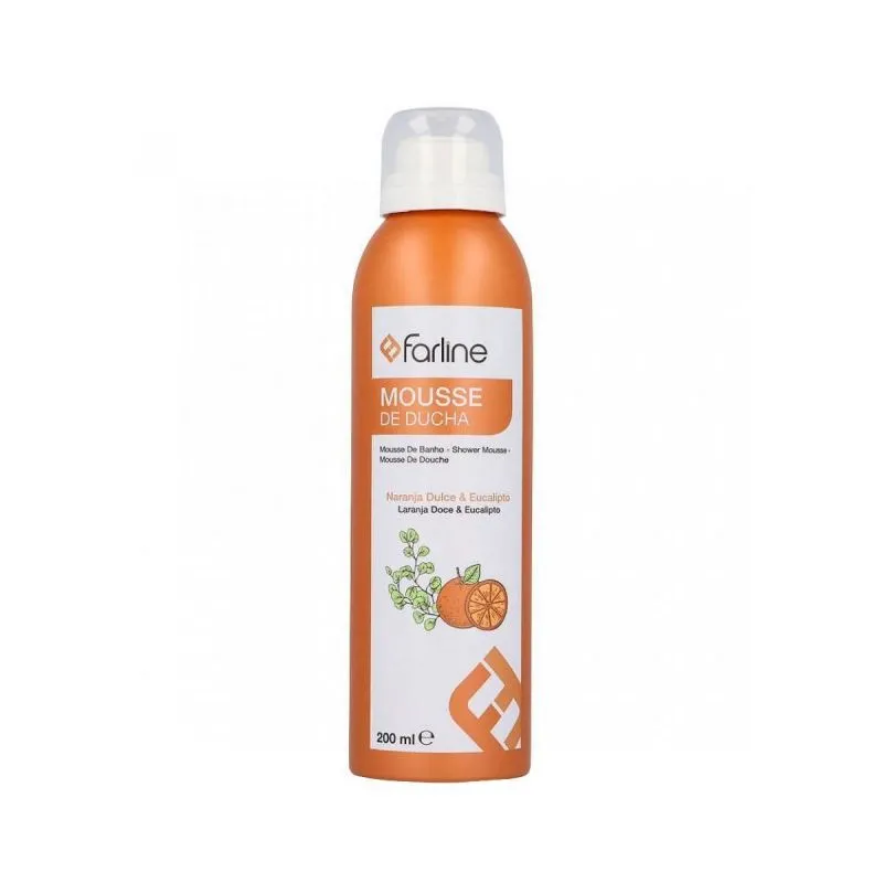 Farline Mousse Ducha Naranja y Eucalipto 200 ml