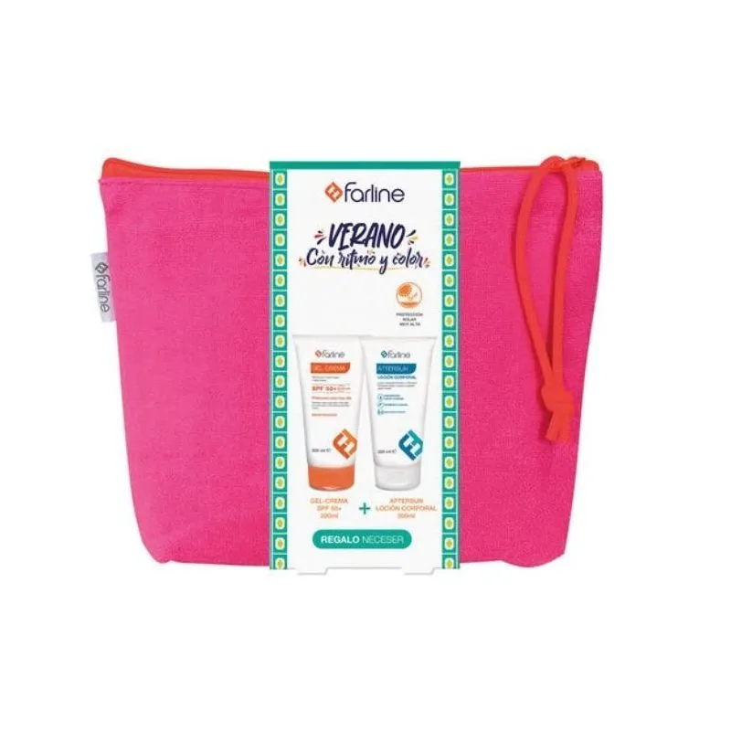 Farline Neceser Gel Crema Spf 50 + Aftersun