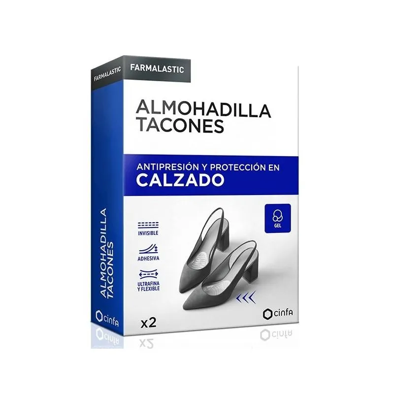 Farmalastic Almohadilla Tacones 2 Unidades Talla Única