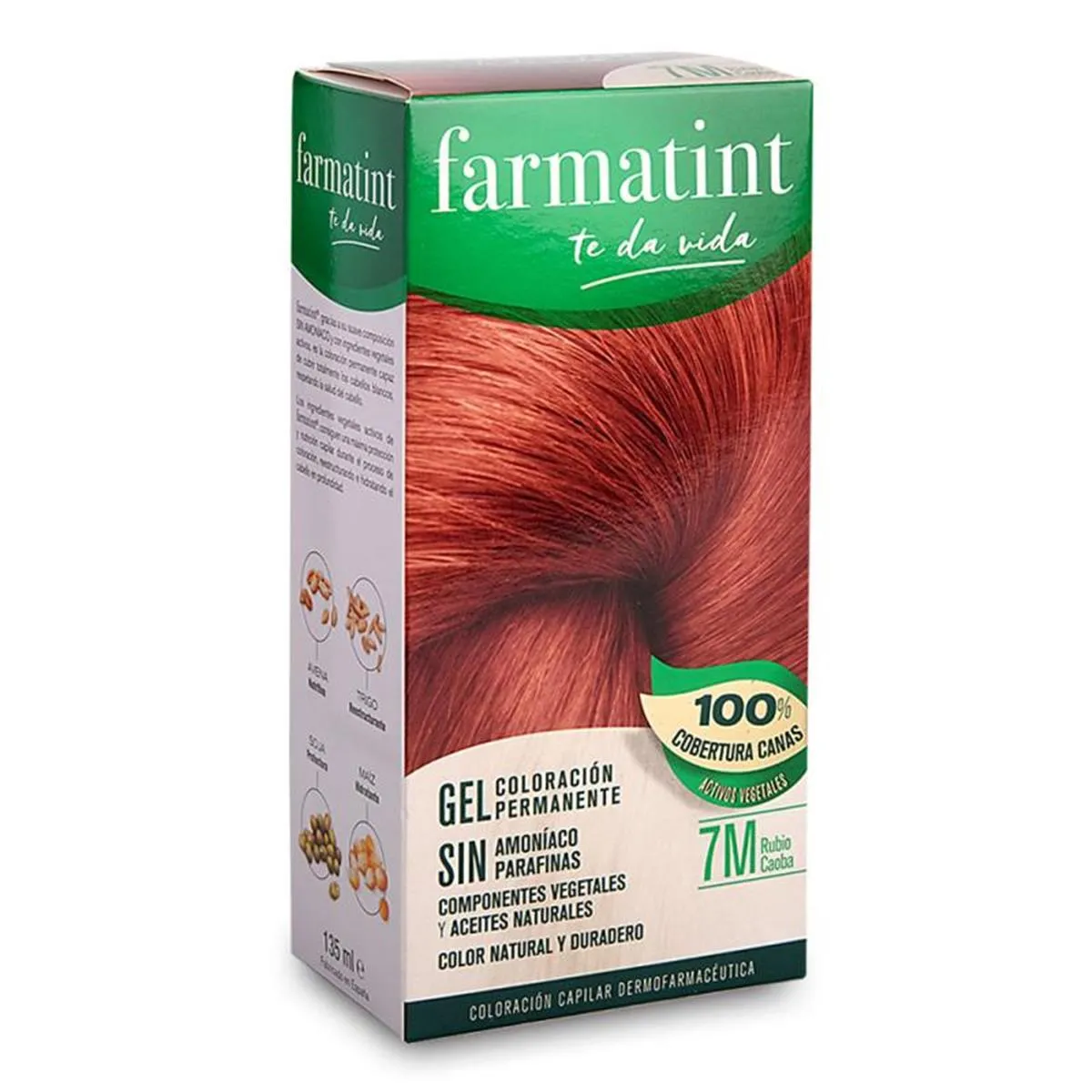 Farmatint 7M Rubio Caoba Gel 150ml