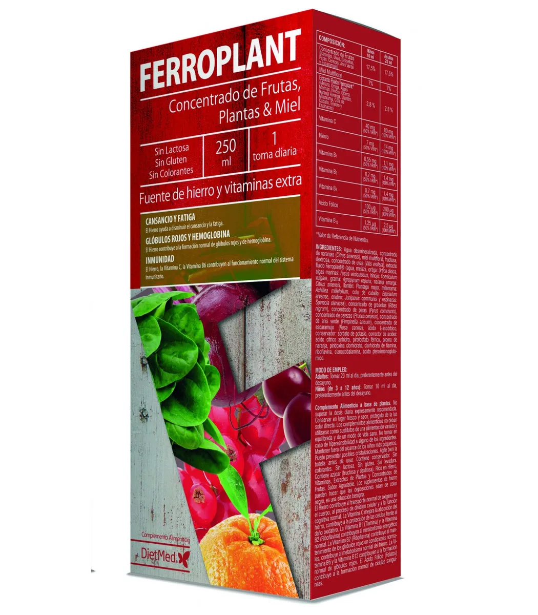Ferroplant Solución Oral 250 ml Dietmed