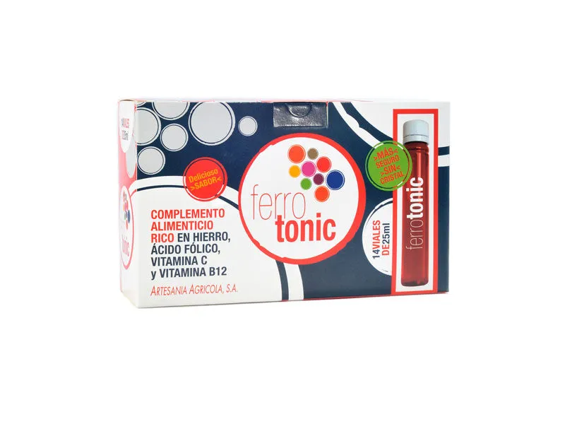 FERROTONIC PLANTIS 14 x 25 ml ARTESANÍA AGRÍCOLA