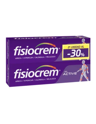 FISIOCREM GEL ACTIVE 60 ML DUPLO