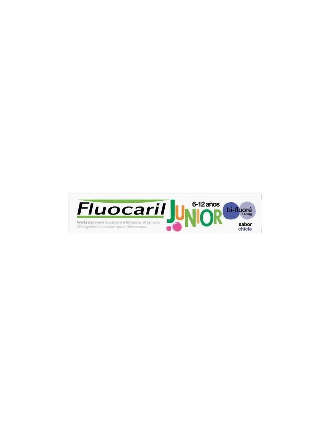 Fluocaril Junior Bi-fluoré Gel Dentífrico Sabor Chicle 75 ml
